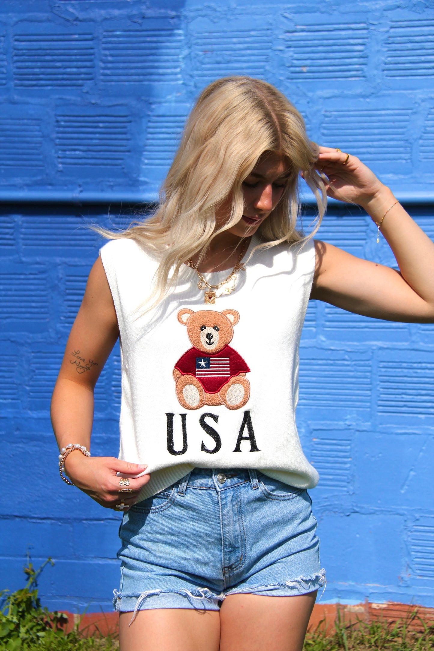 USA Teddy Top