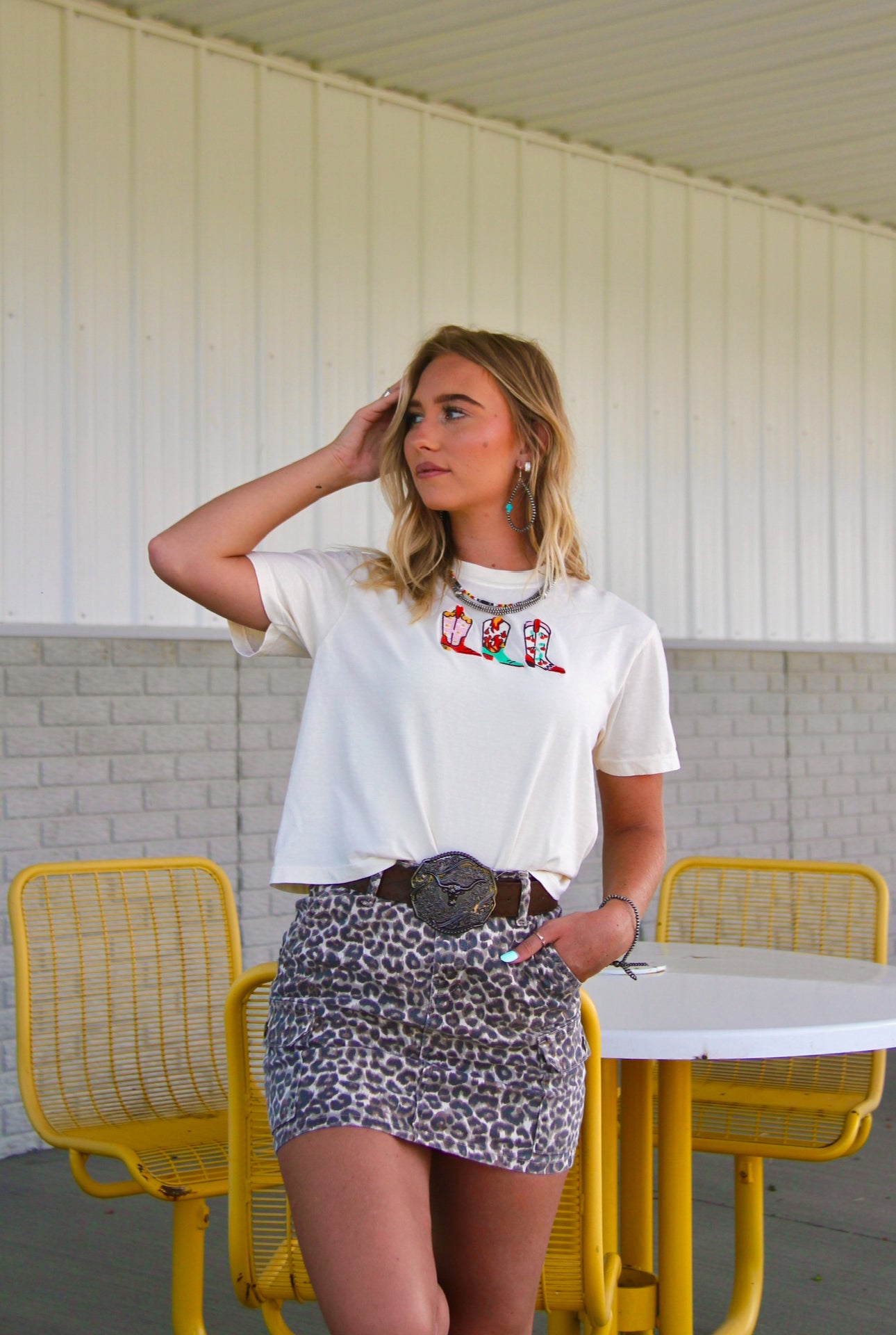 Boot Tee