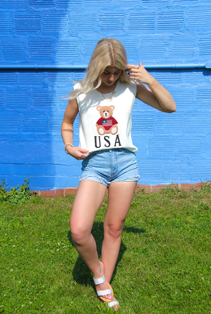 USA Teddy Top