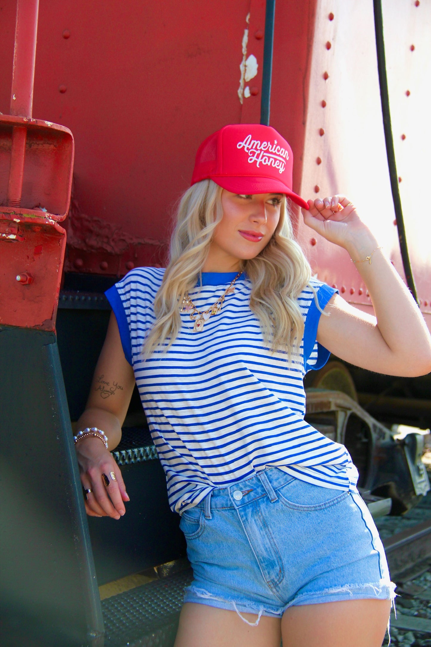 American Honey Trucker Hat