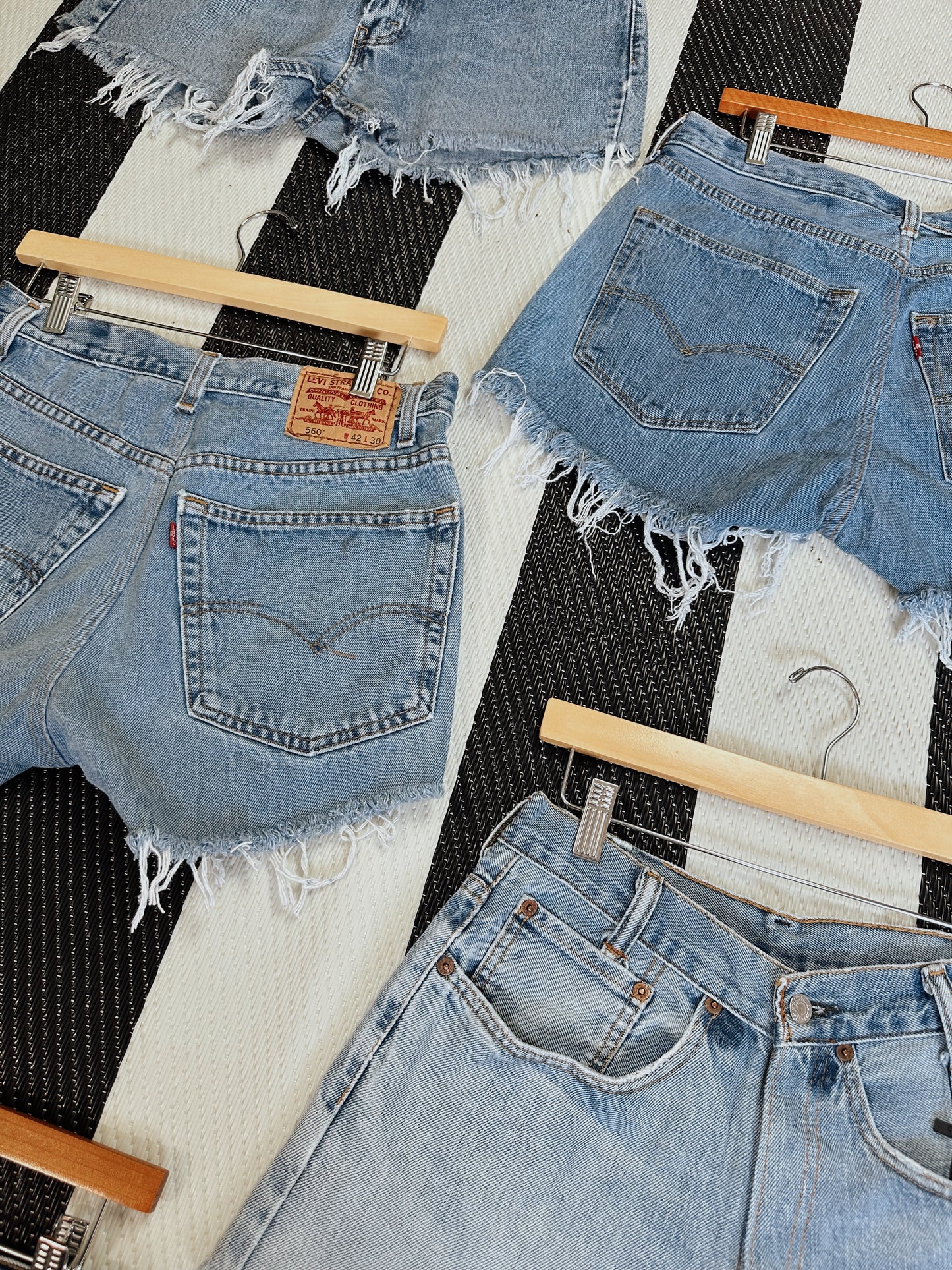 Upcycled Levi Shorts