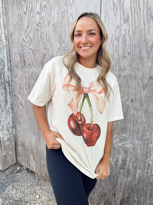 Cherry Graphic Tee