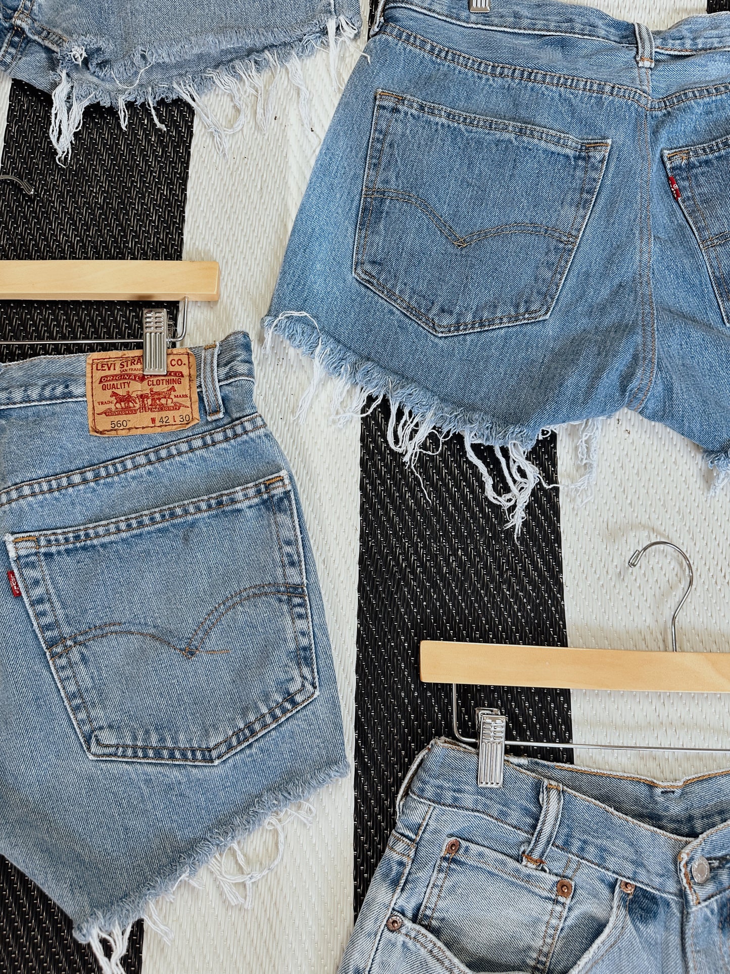 Upcycled Levi Shorts