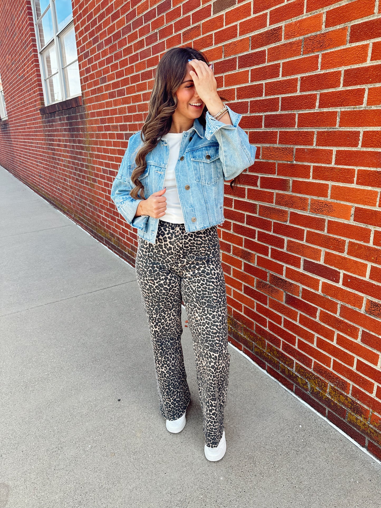 Leopard Jeans