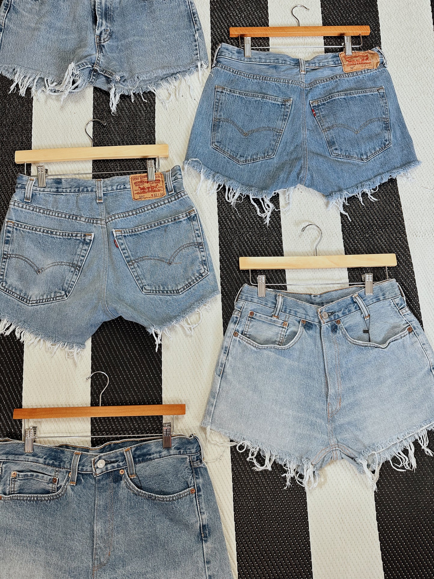 Upcycled Levi Shorts