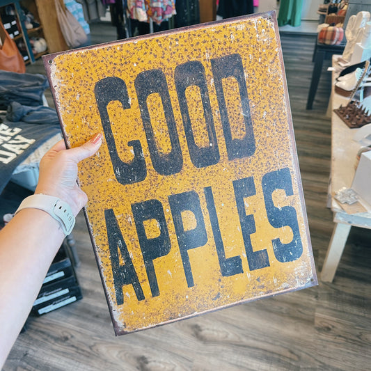 Good Apples Sign