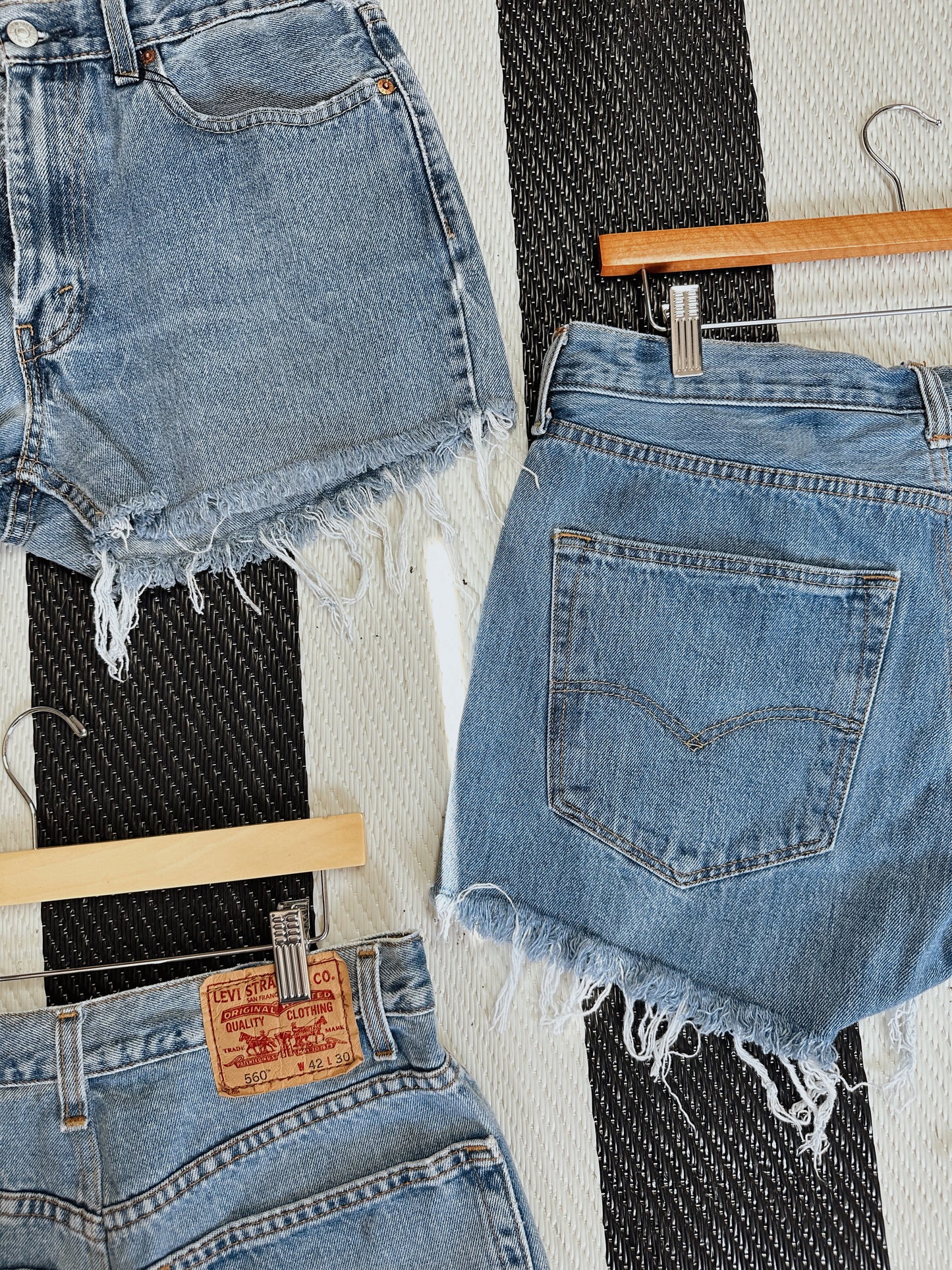 Upcycled Levi Shorts